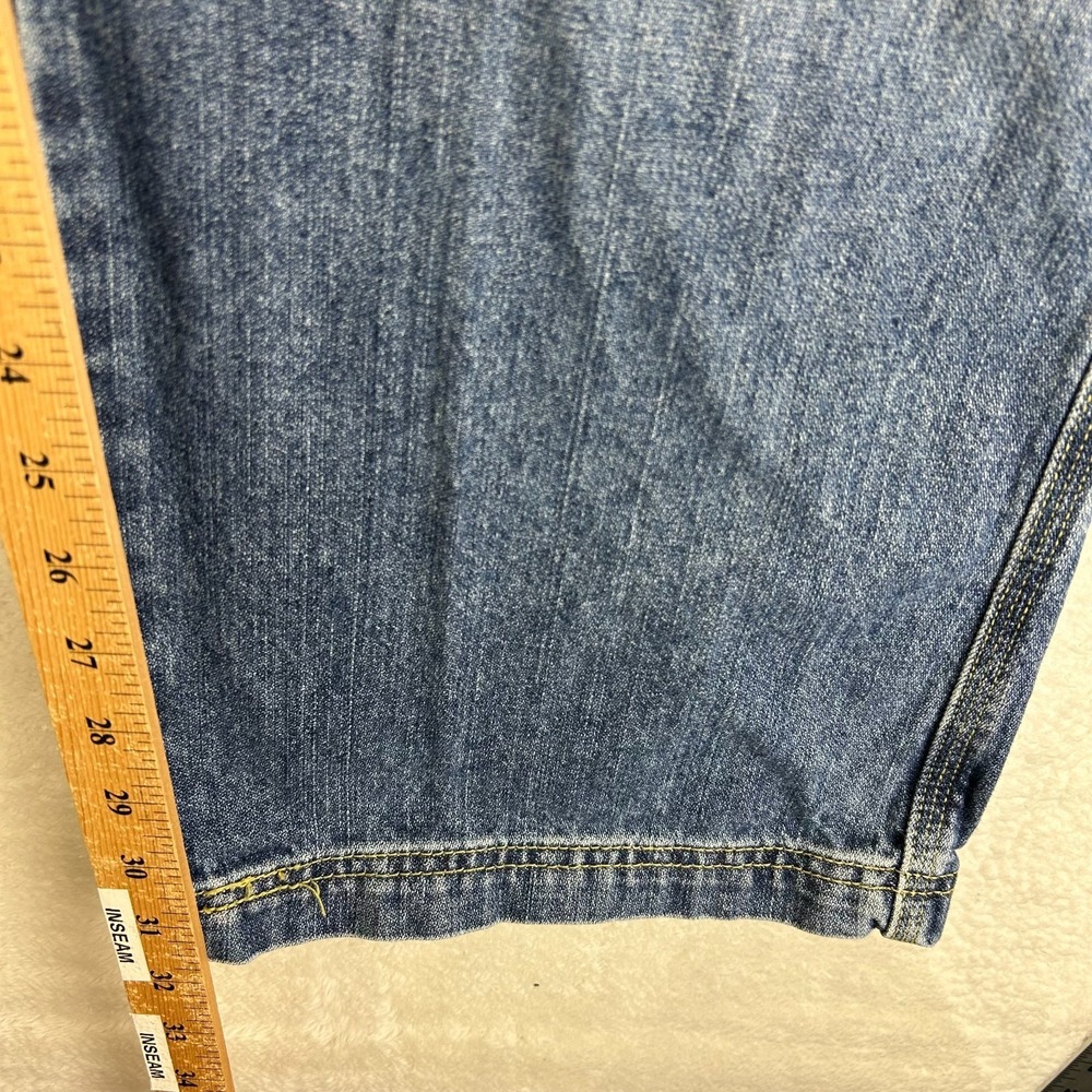 Vintage Levi's SilverTab Carpenter Jeans Mens 38x32 Blue Denim Workwear Pockets - Picture 14 of 16